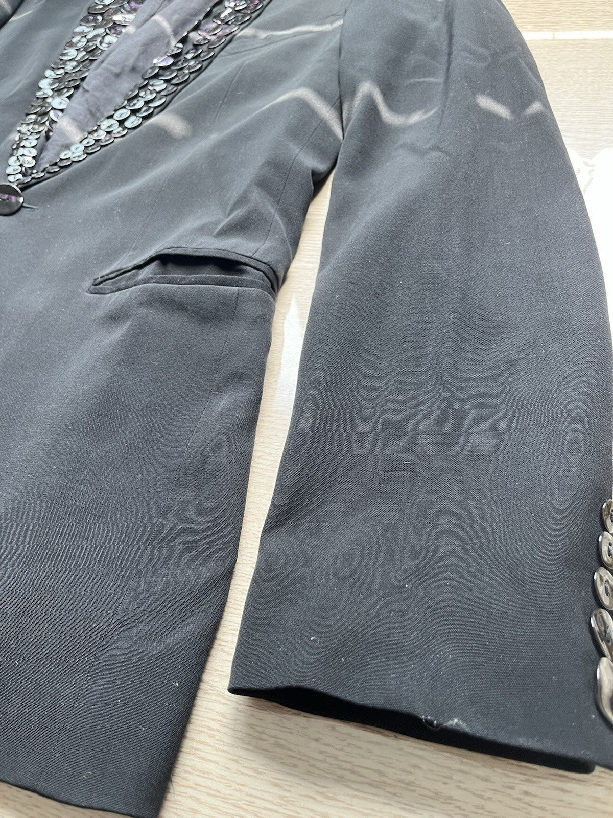 50 Jean Paul Gaultier Homme multi pearl button Blazer jacket pants set up