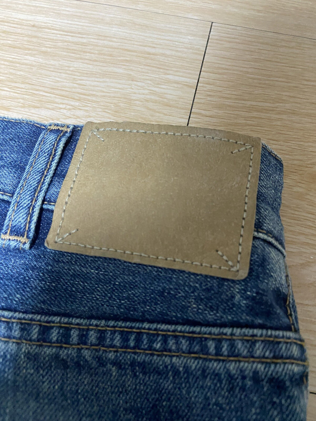 29 Celine midnight sapphire Wesley denim pants jeans