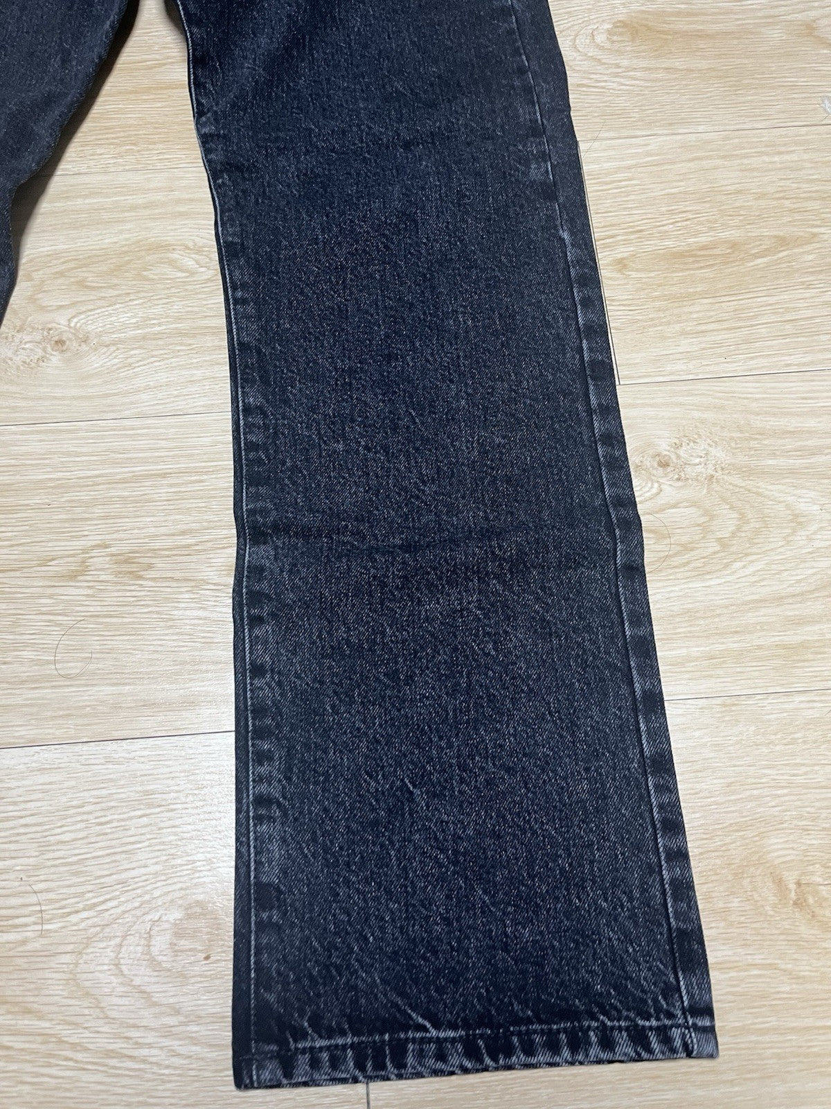 M Vetements SS20 crotch zip split HOMME denim pants jeans