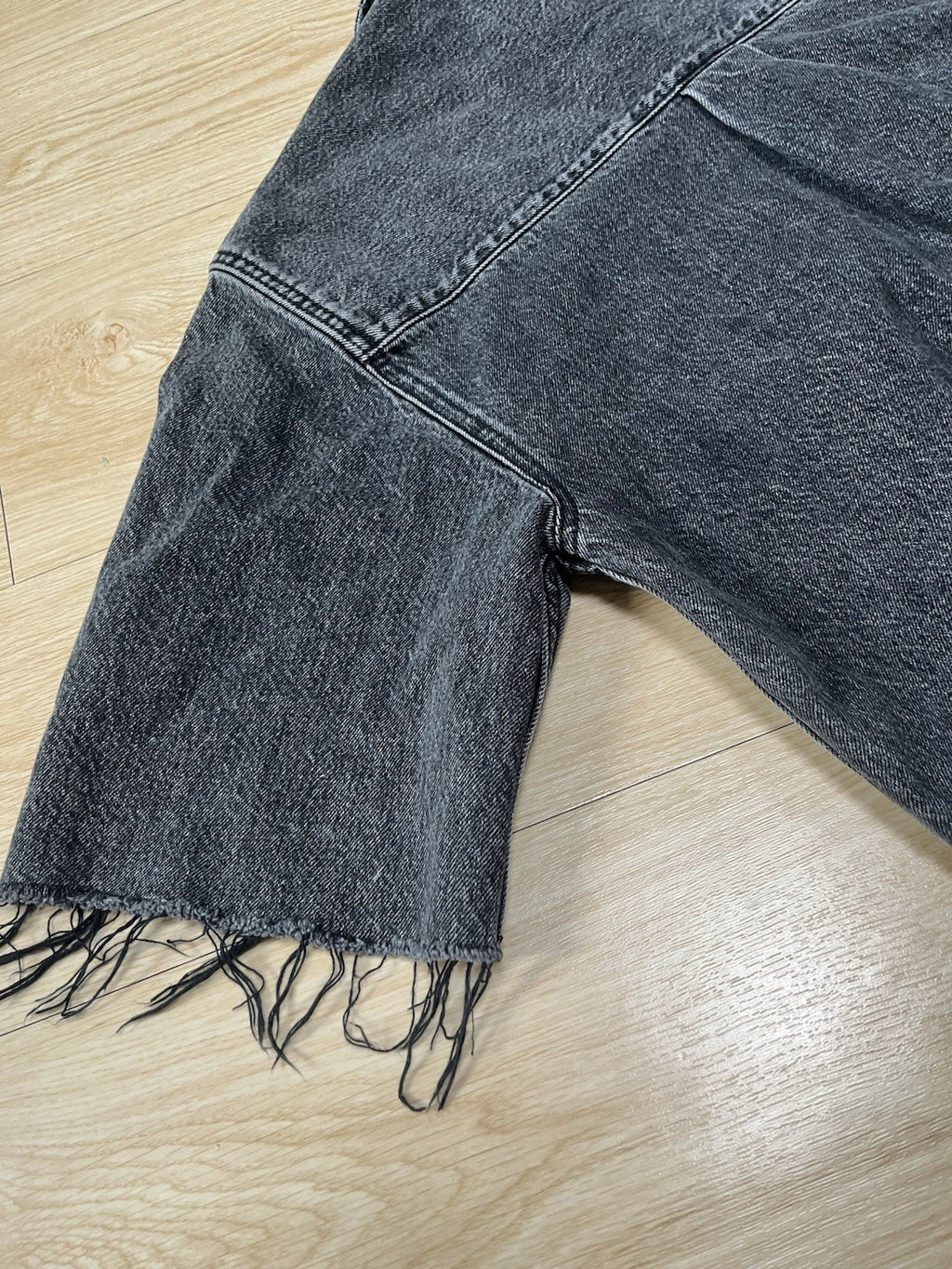 XS Vetements Levis oversized short sleeve denim shirt jacket