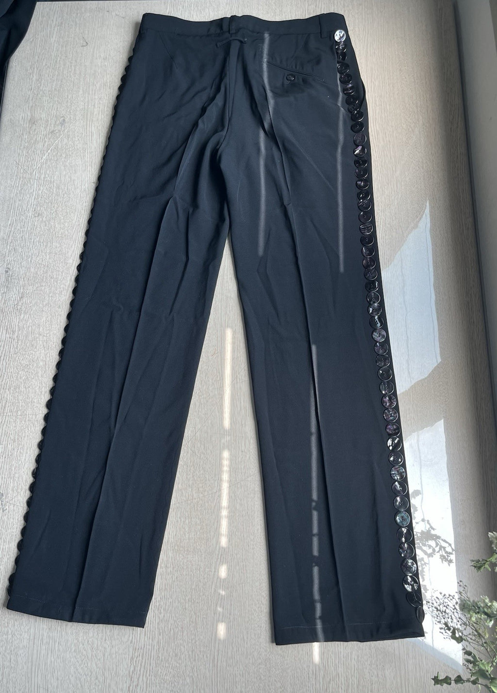 50 Jean Paul Gaultier Homme multi pearl button Blazer jacket pants set up