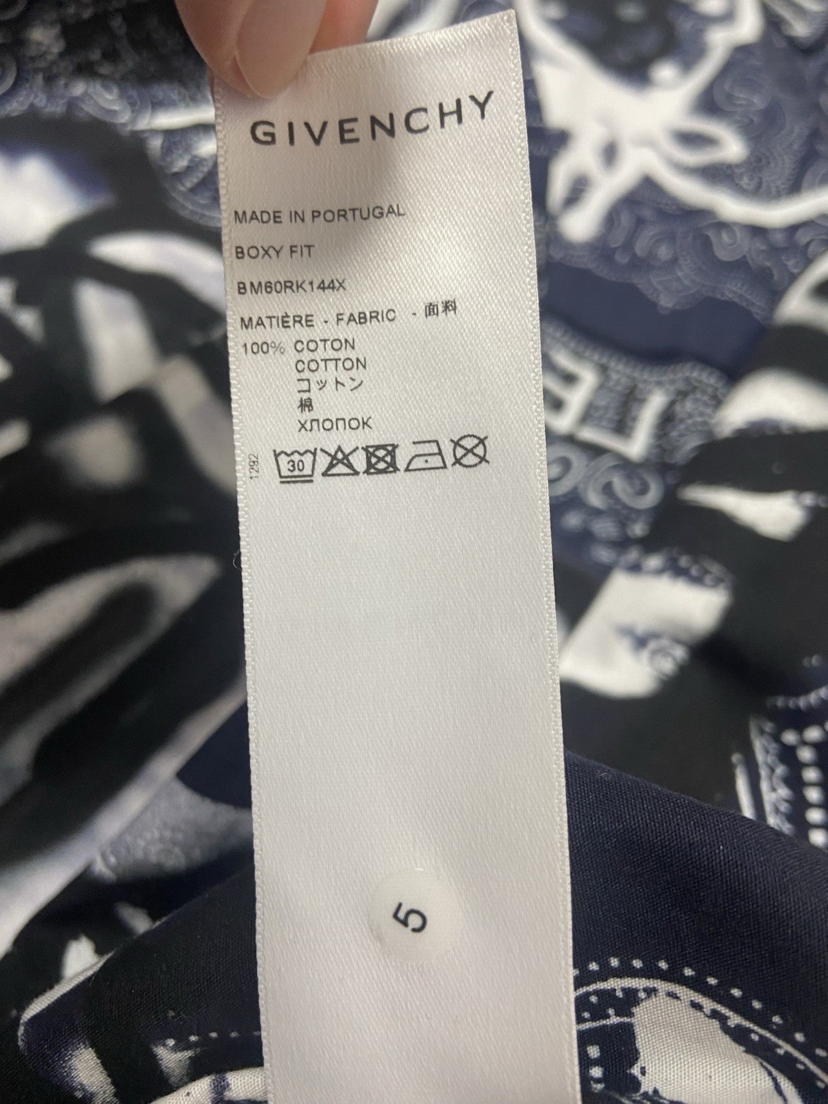 41 Givenchy X Chito Oversized bandana shirt jacket