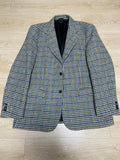 46 Raf Simons multi color houndtooth blazer jacket