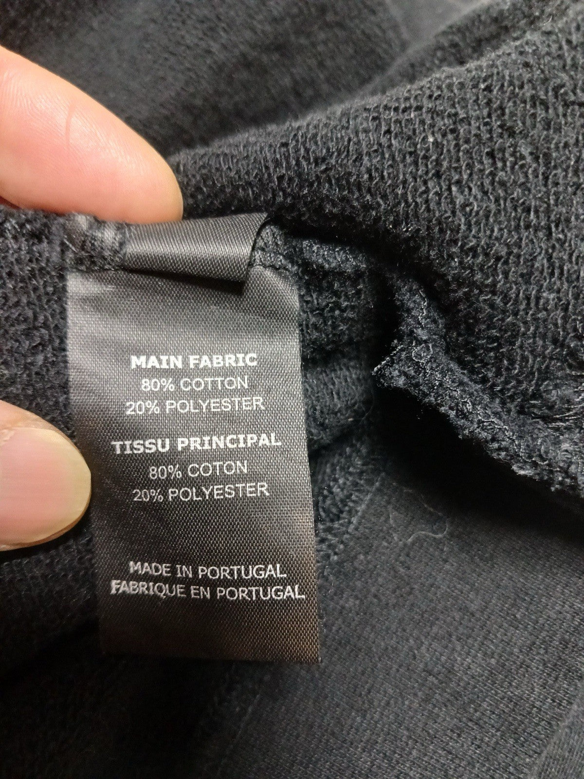 S vetements WE OUR HOMETOWN layered hoodie