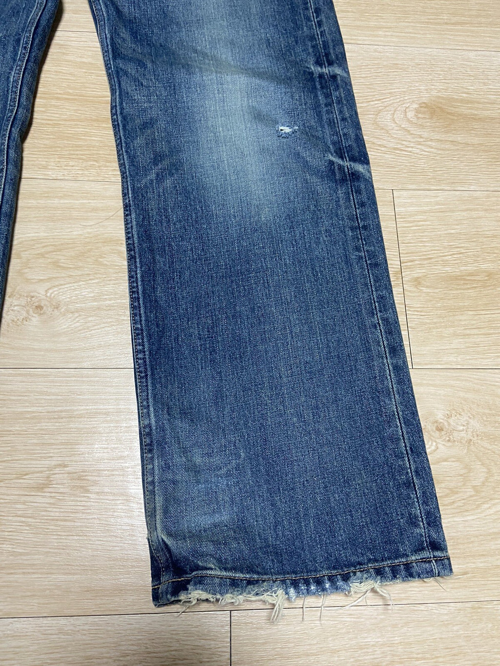 29 Celine midnight sapphire Wesley denim pants jeans