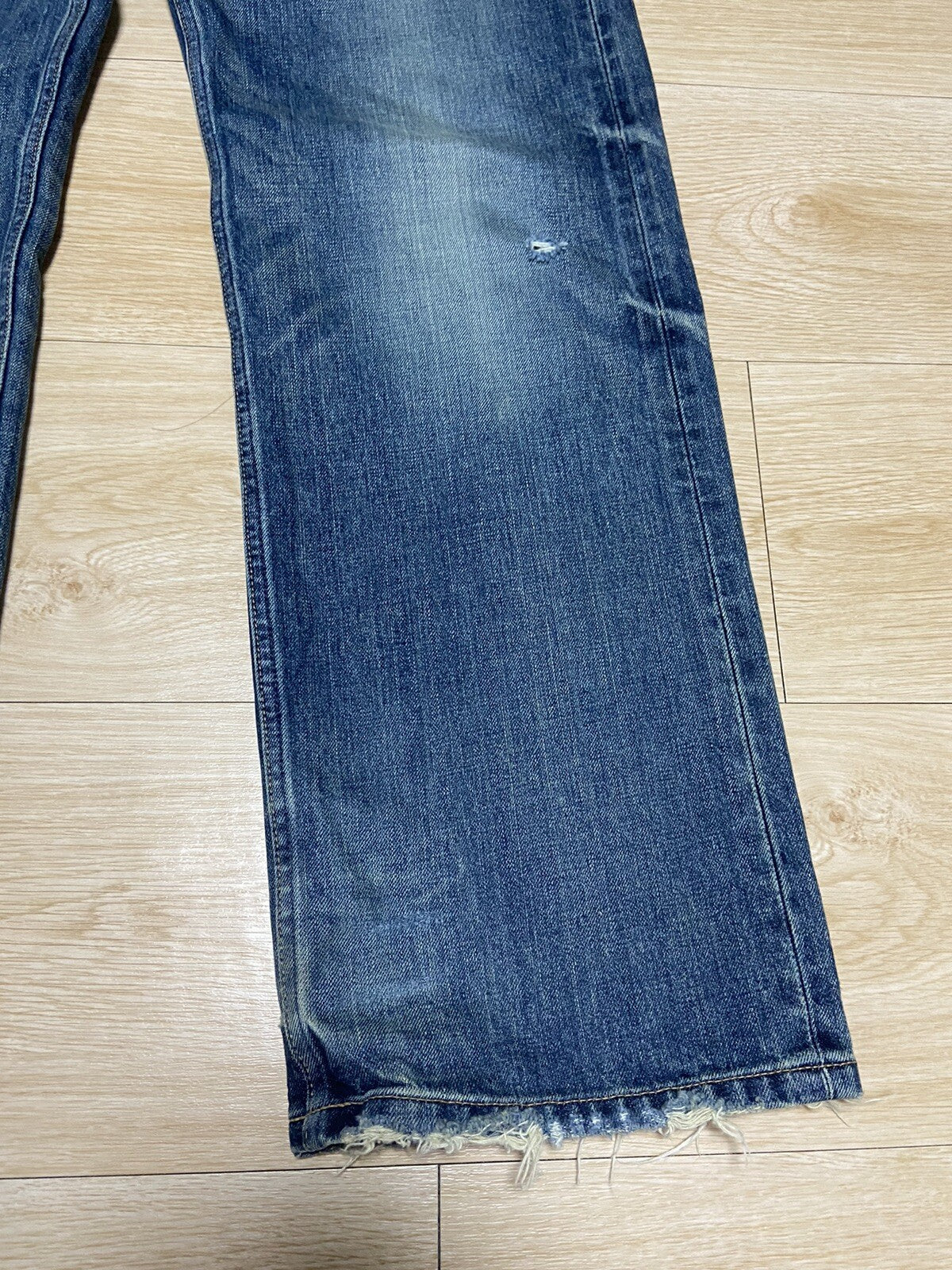29 Celine midnight sapphire Wesley denim pants jeans