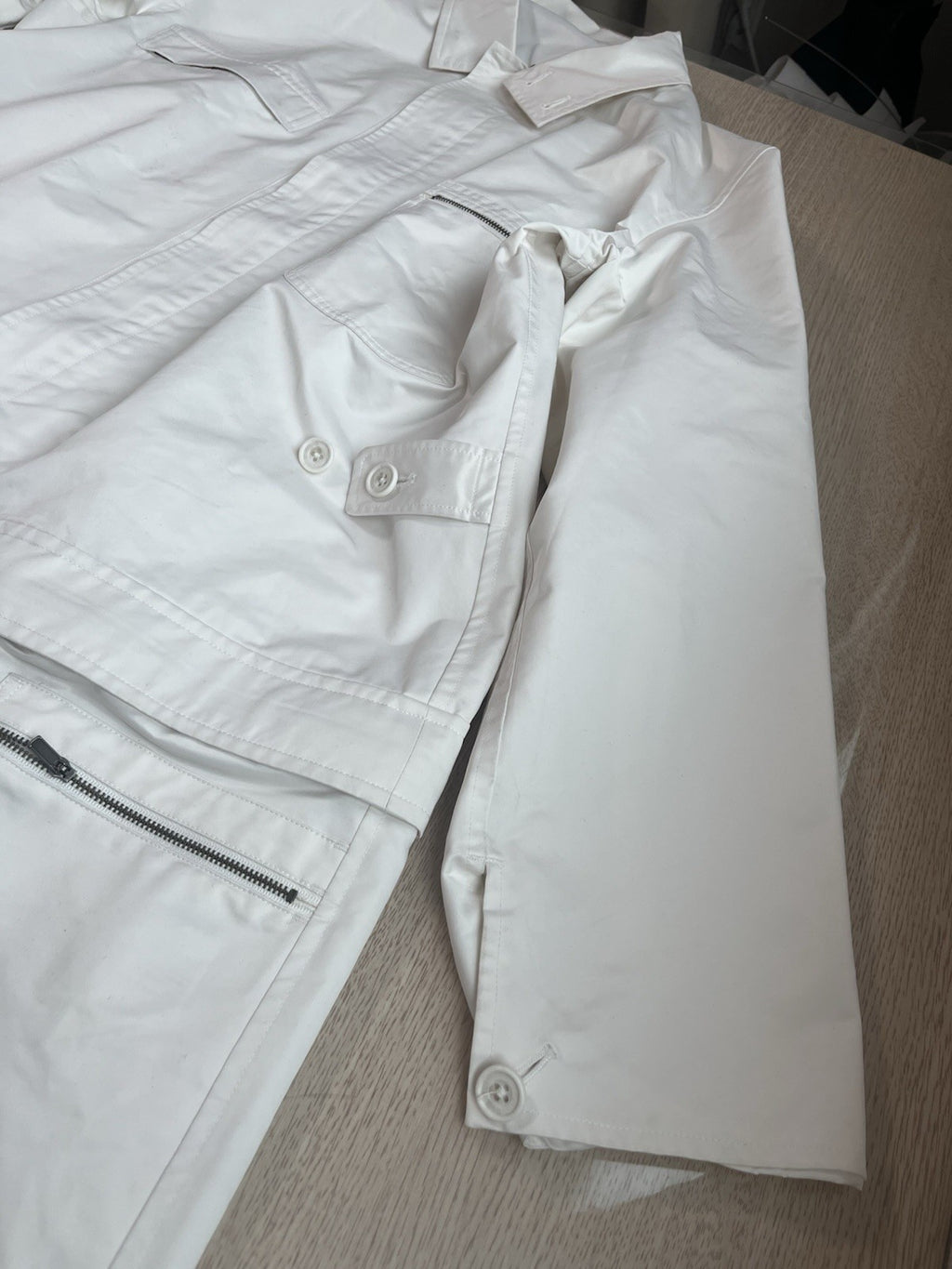 1 Yohji yamamoto transformable tactical long coat jacket