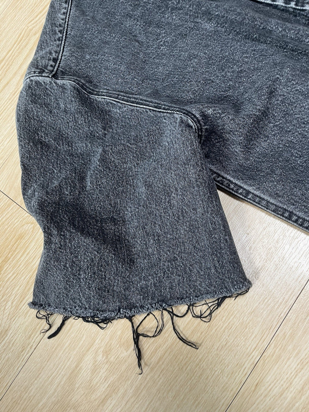 XS Vetements Levis oversized short sleeve denim shirt jacket