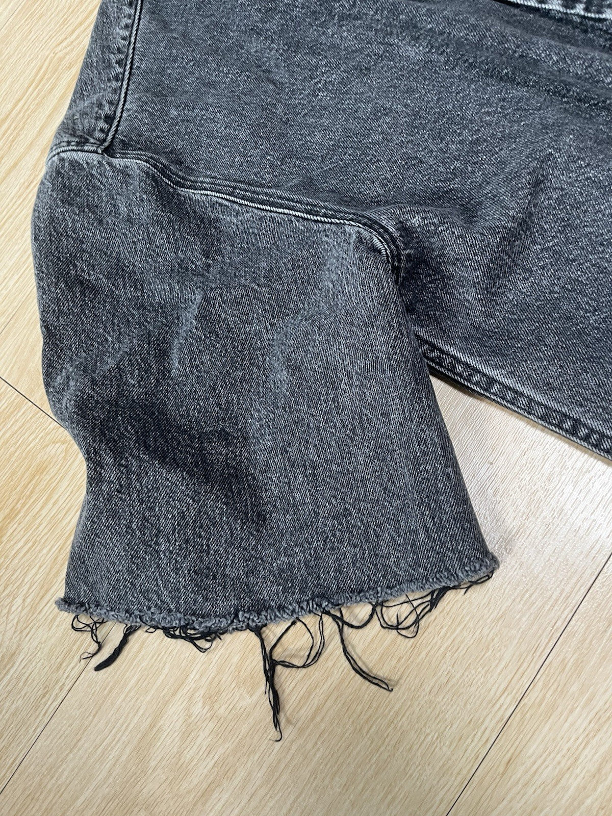 XS Vetements Levis oversized short sleeve denim shirt jacket