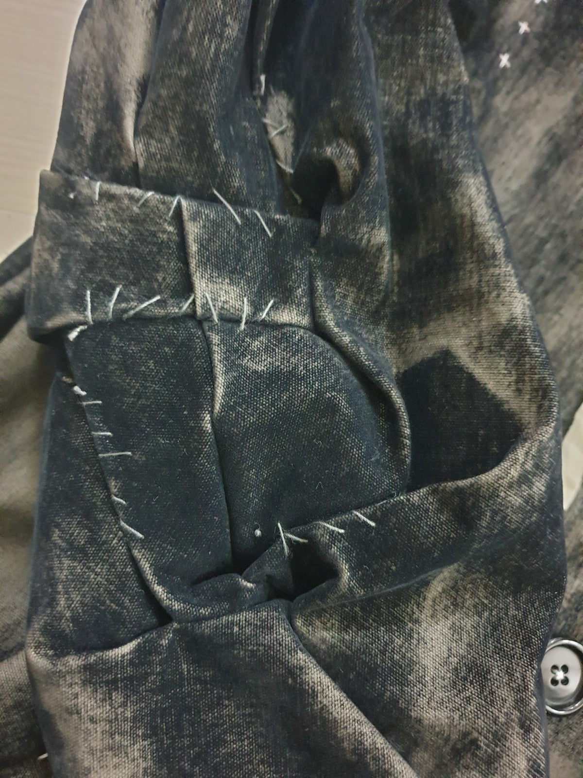 S Undercover aw04 BUT BEAUTIFUL hand sewn coat