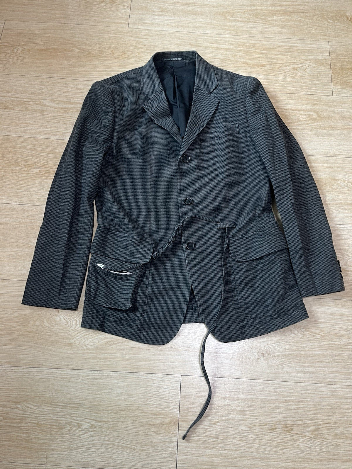 1 yohji yamamoto pour homme ss13 pocket string blazer jacket