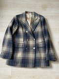 10 Vivienne westwood Made in england vintage 80s 90s tartan blazer jacket