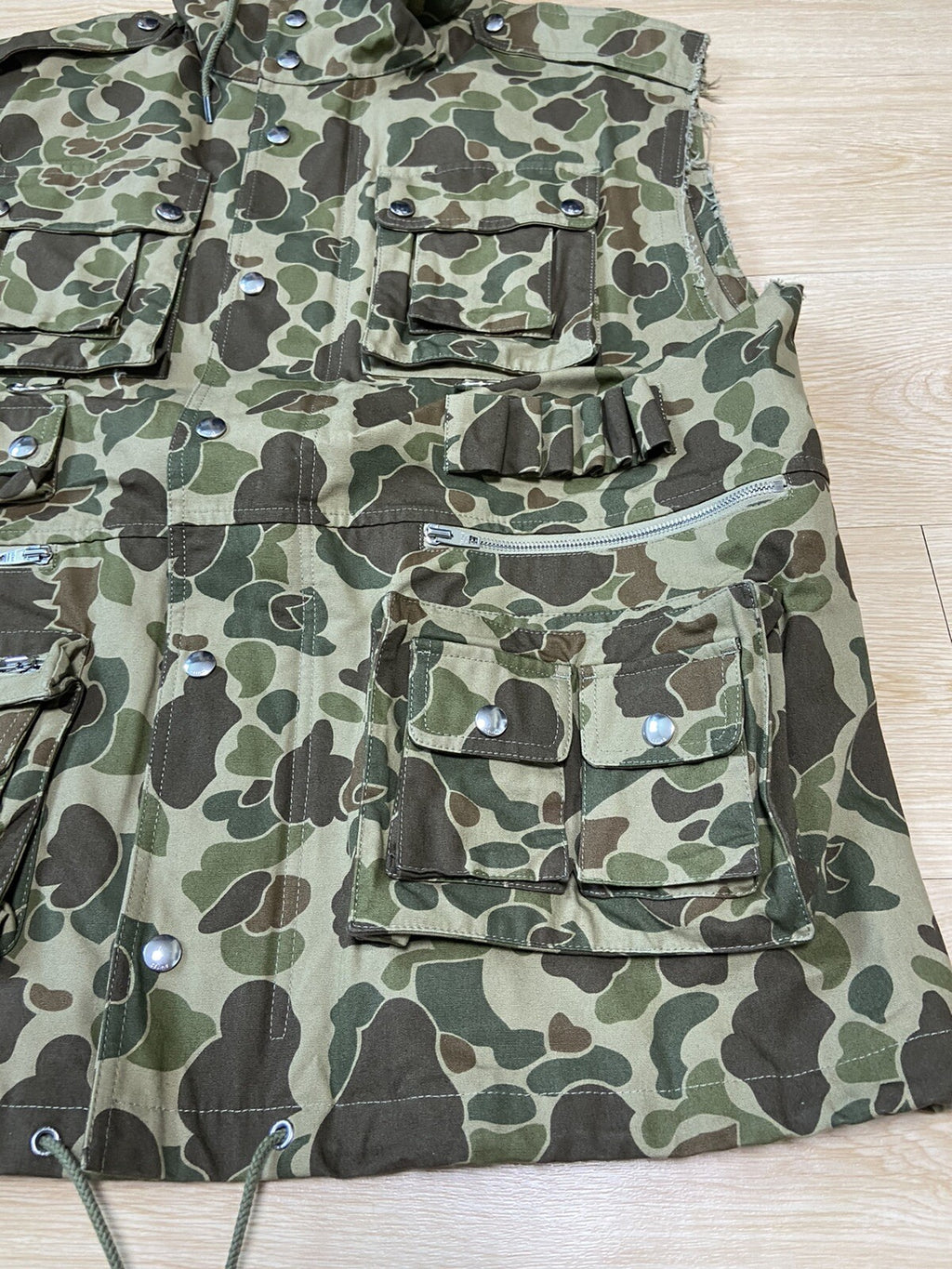 48 Celine ss22 camouflage military vest sleeveless jacket