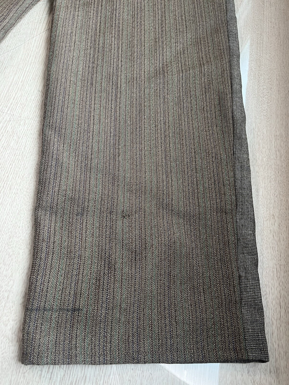 2 Undercover double sides wool slacks carpenter wide pants