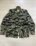 2 Undercover reconstructed M-65 tiger camo military jacket
