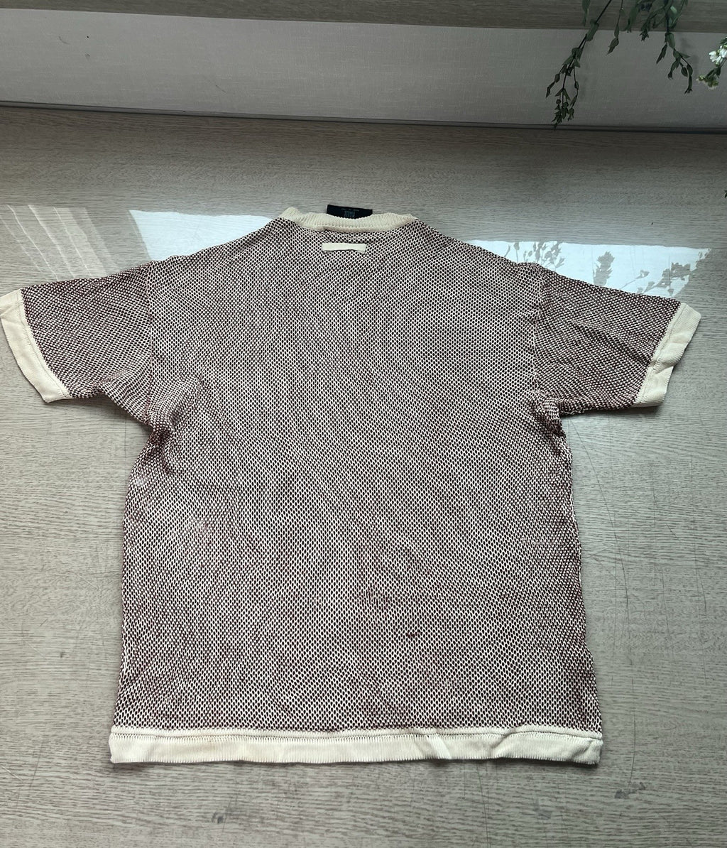 52 Jean Paul Gaultier Maille heavy weight power net mesh knit Short Sleeve