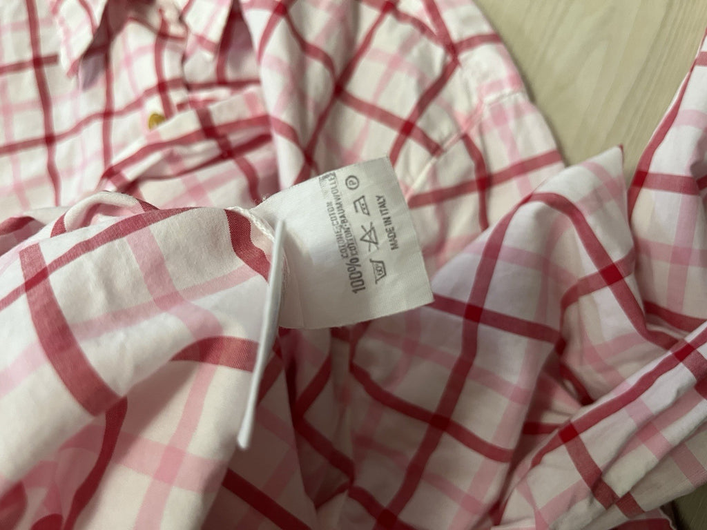 I Vivienne westwood vintage pink checkered button up shirt
