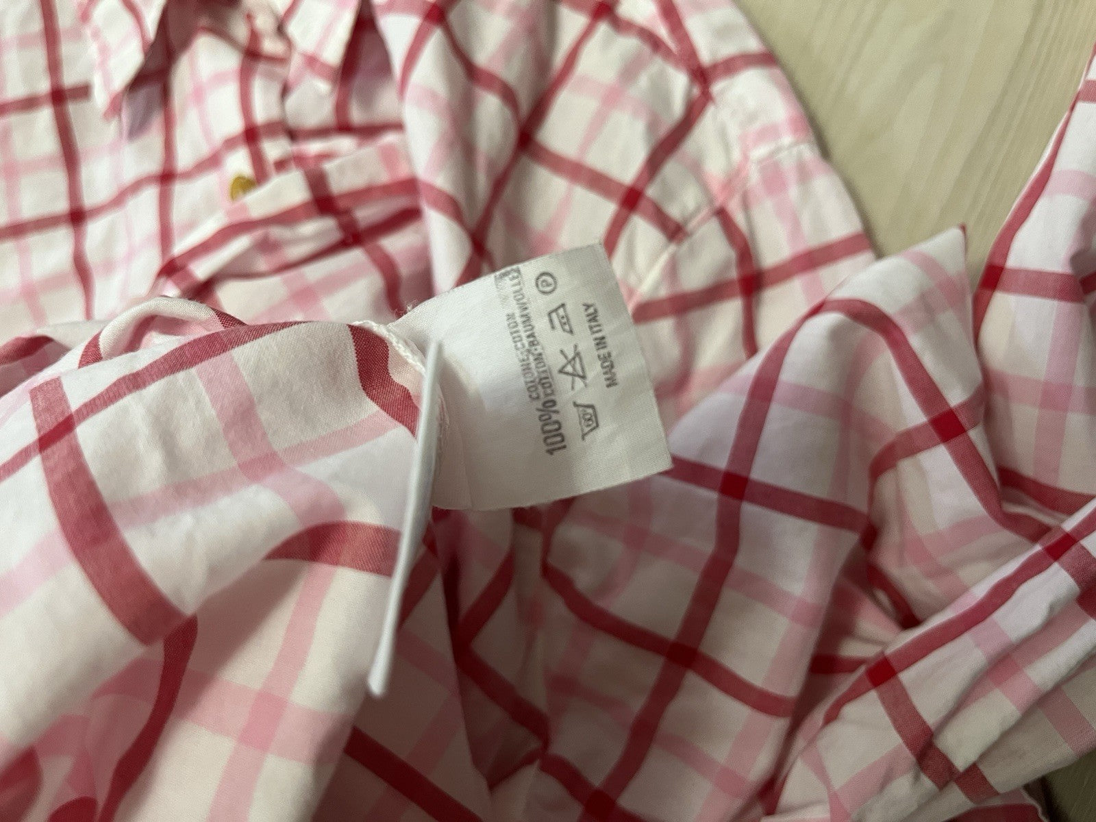 I Vivienne westwood vintage pink checkered button up shirt