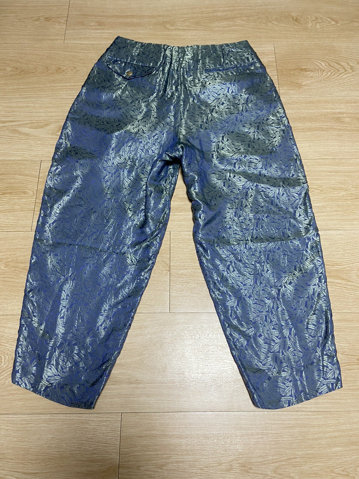 XS Comme des garcons Homme plus ss19 feather ballon pants
