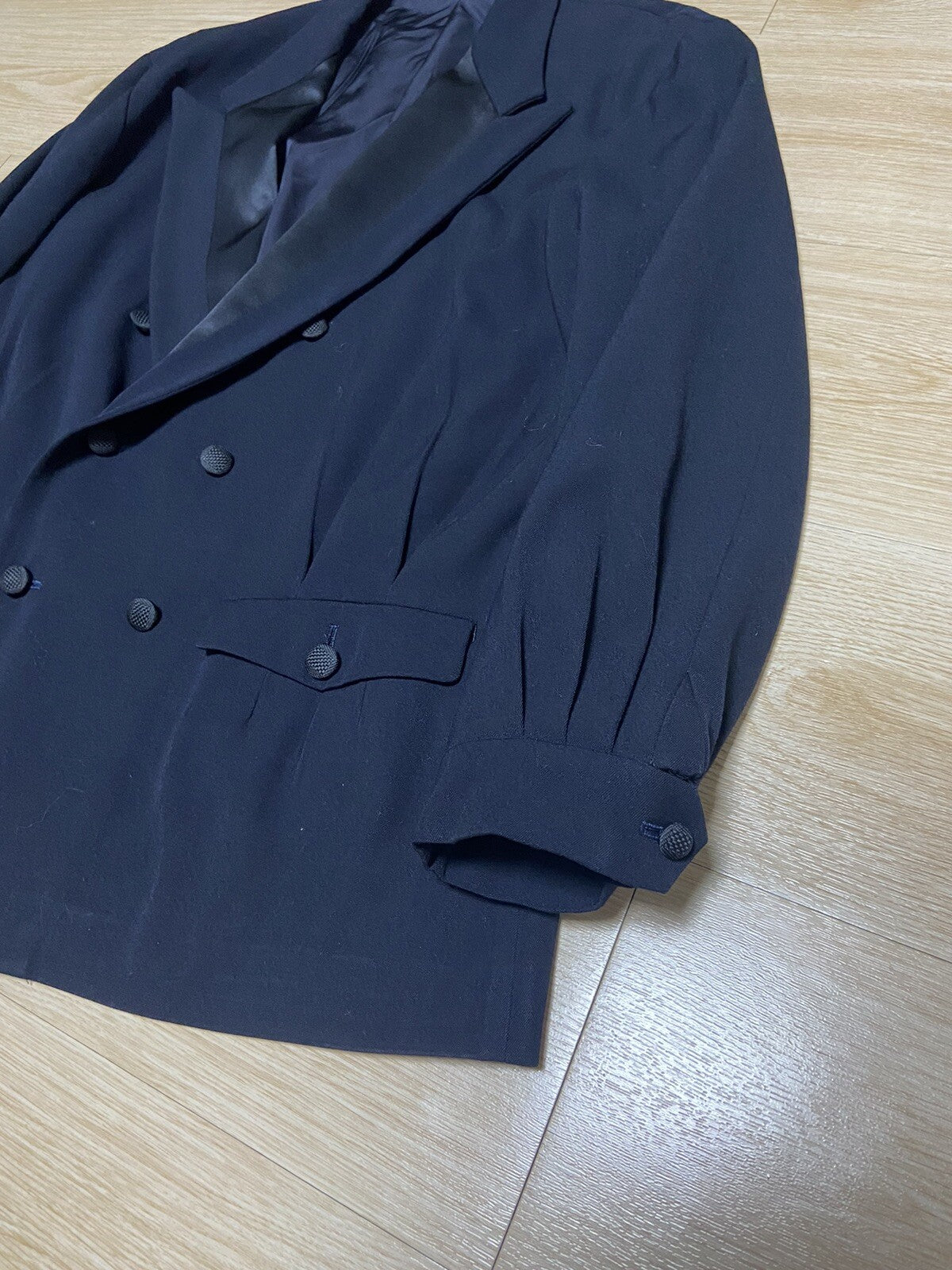 M Yohji Yamamoto Pour homme vintage silk lapel blazer jacket