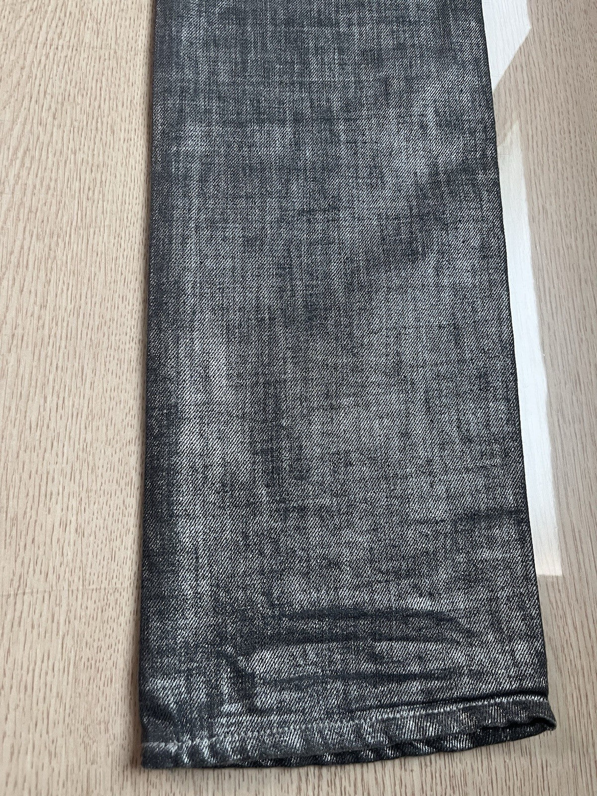29 dior homme 06 radioactive silver denim pants jeans