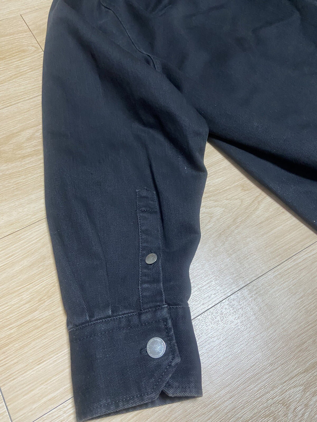 S Raf Simons ss19 oversized Big Fit Double Two patch denim shirt jackrt