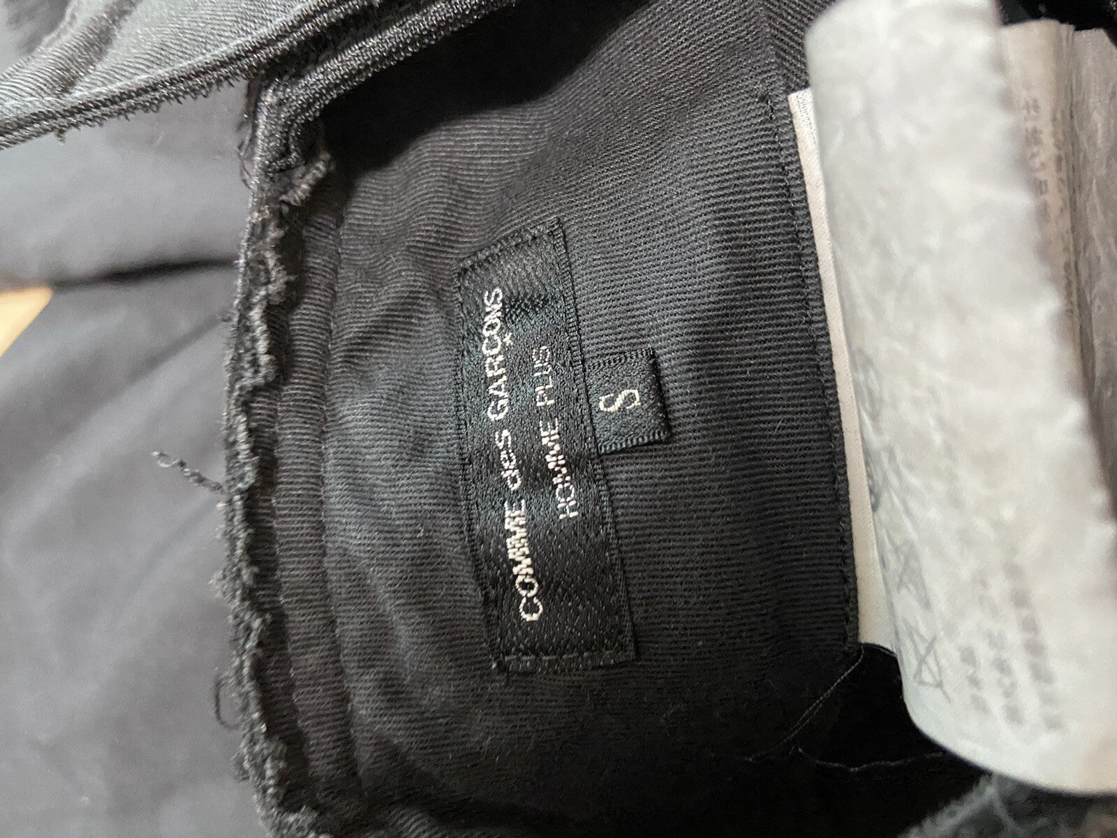 S Comme des garcons Homme plus 2014 Suspender pants