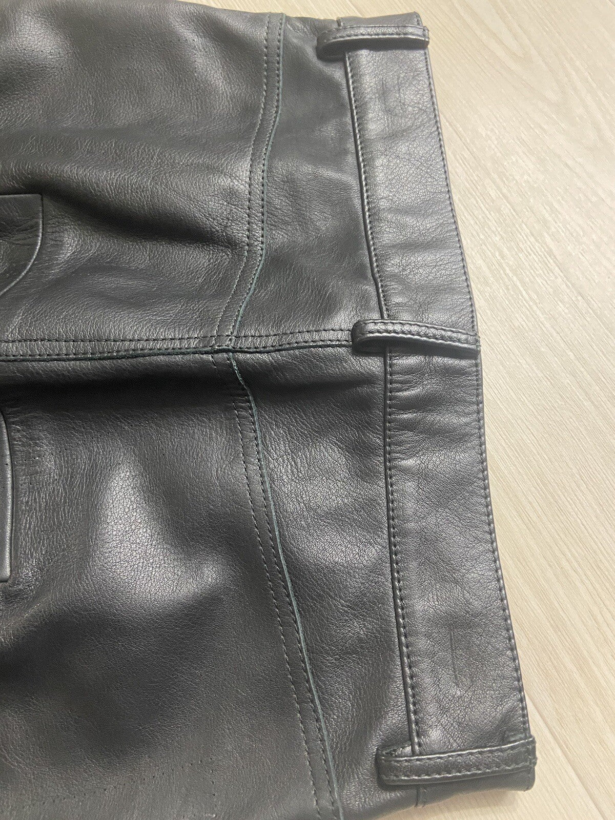 S Vetements Aw14 2014 Reworked Leather Pants Jeans Trousers OG