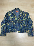 M Vivienne westwood VINTAGE 90s Grand hotel paisley Printing denim jacket