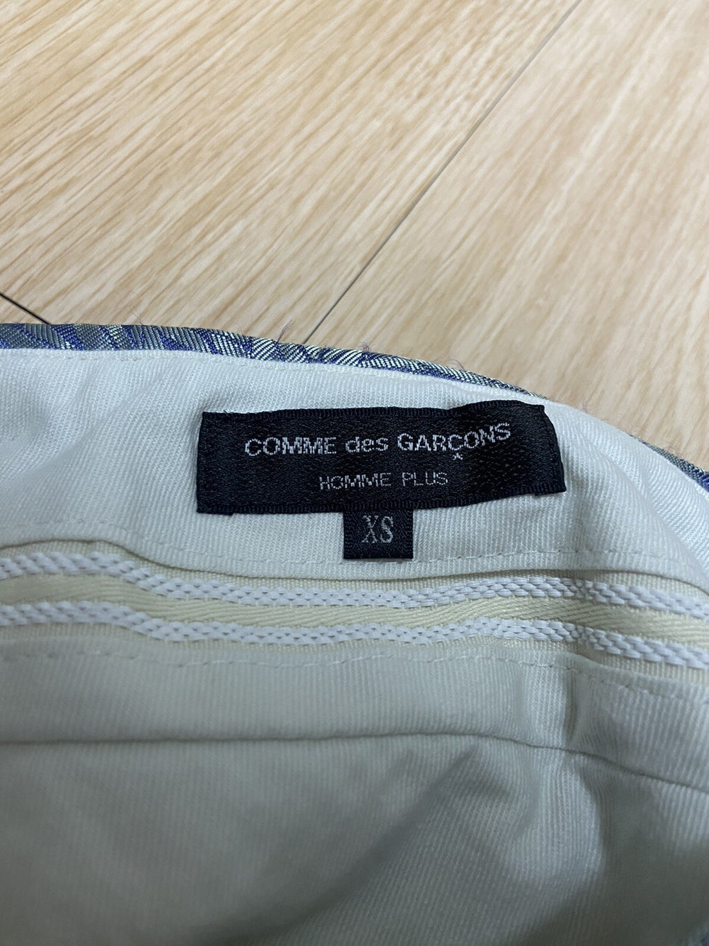 XS Comme des garcons Homme plus ss19 feather ballon pants