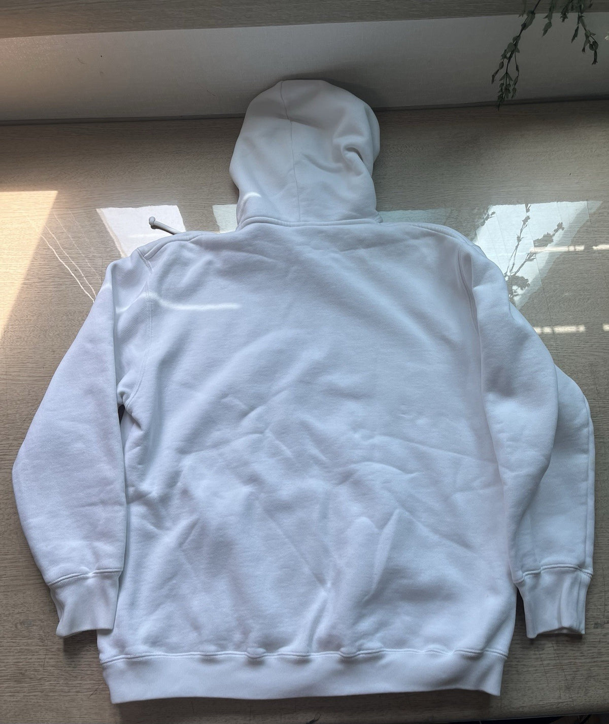 S Vetements love is us minikim oversized pull over hoodie
