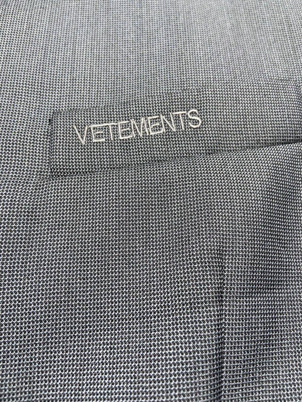 S Vetements mega Pocket Oversized Wool Blazer Jacket
