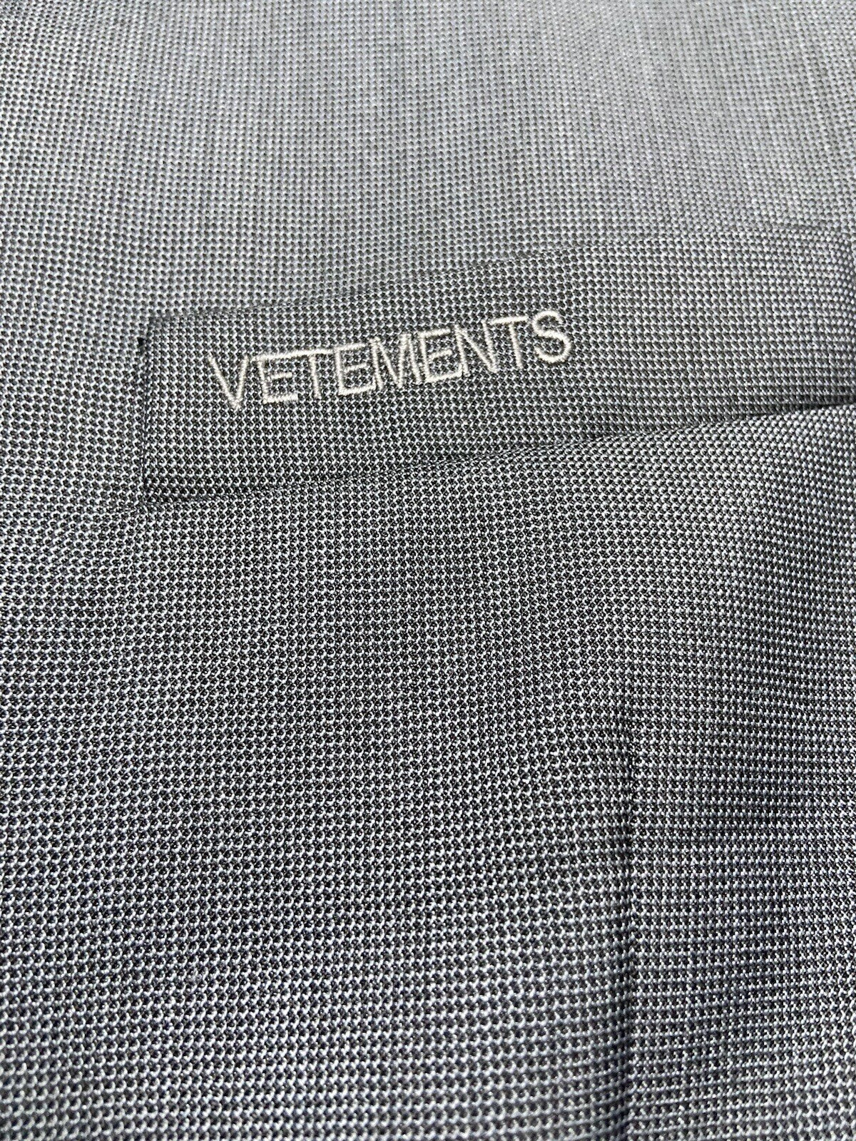 S Vetements mega Pocket Oversized Wool Blazer Jacket