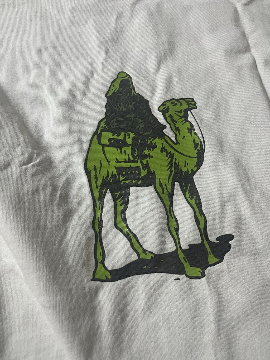 S vetements SILK ROAD distressed oversized long sleeve shirt