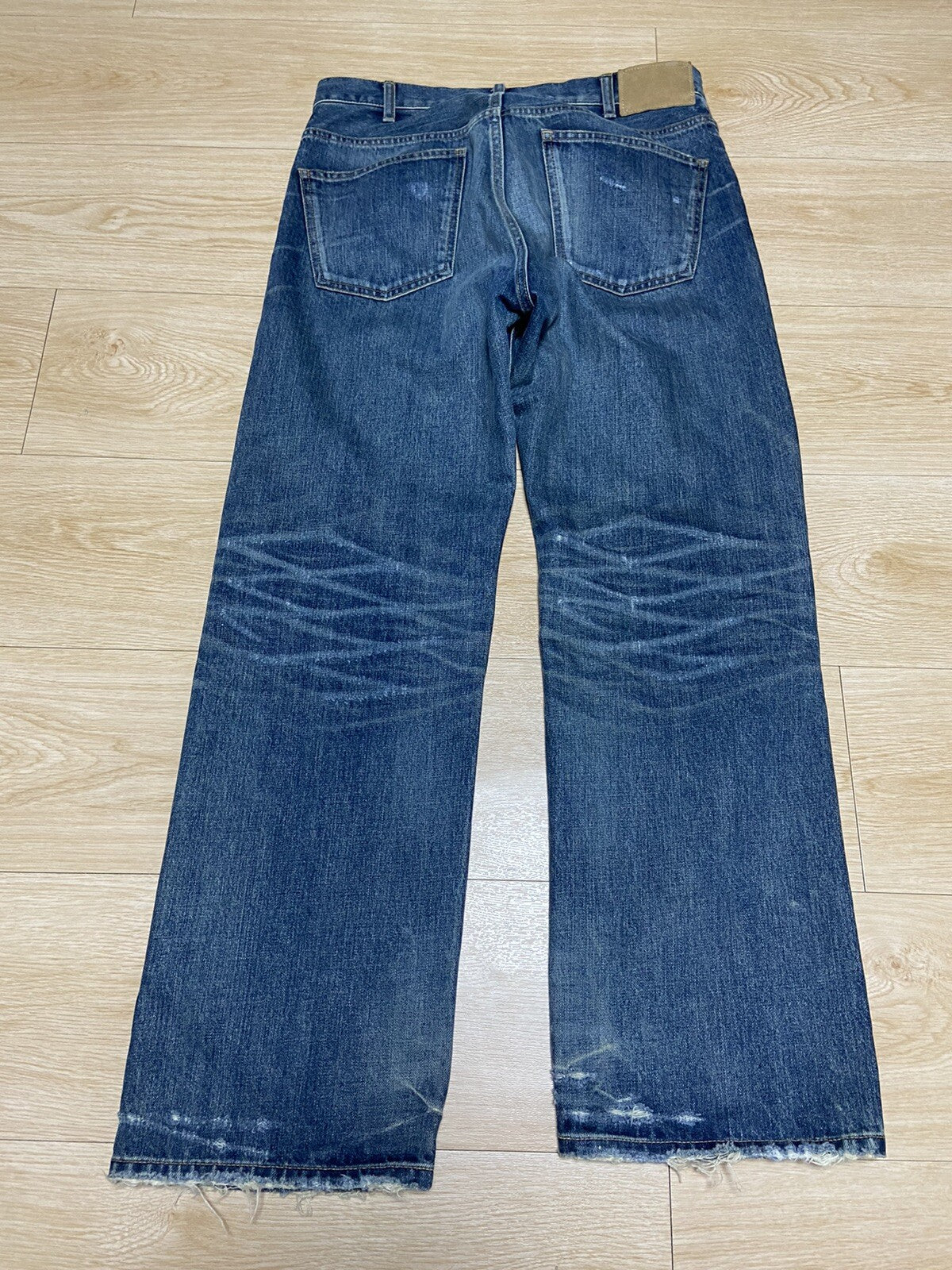 29 Celine midnight sapphire Wesley denim pants jeans
