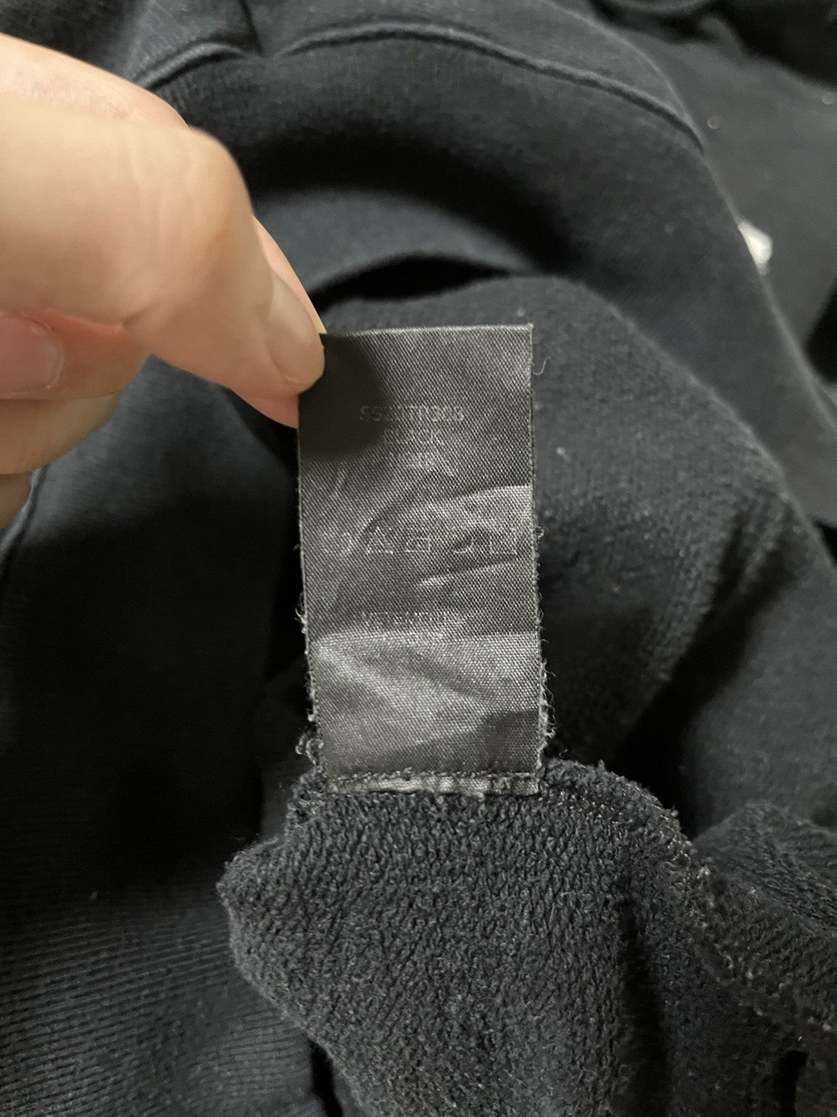 L Vetements SHUT UP oversized hoodie