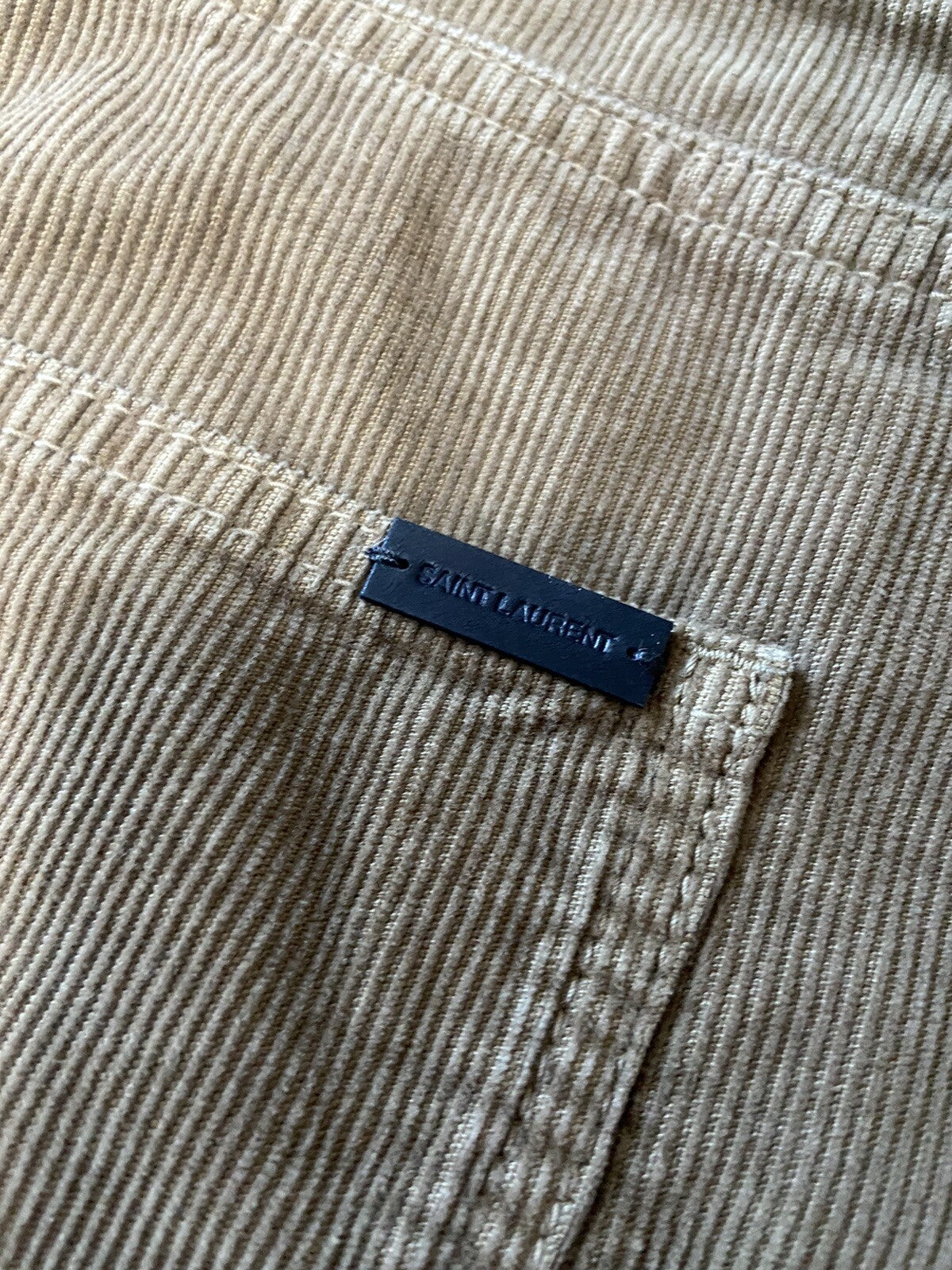 32 Saint Laurent SS24 FW23 Oversized corduroy baggy pants