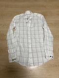 S Saint Laurent 2016 striped white shirt