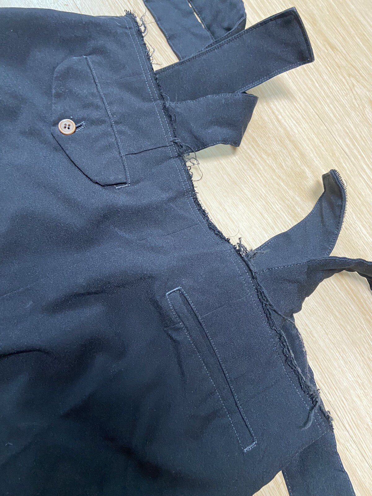 S Comme des garcons Homme plus 2014 Suspender pants