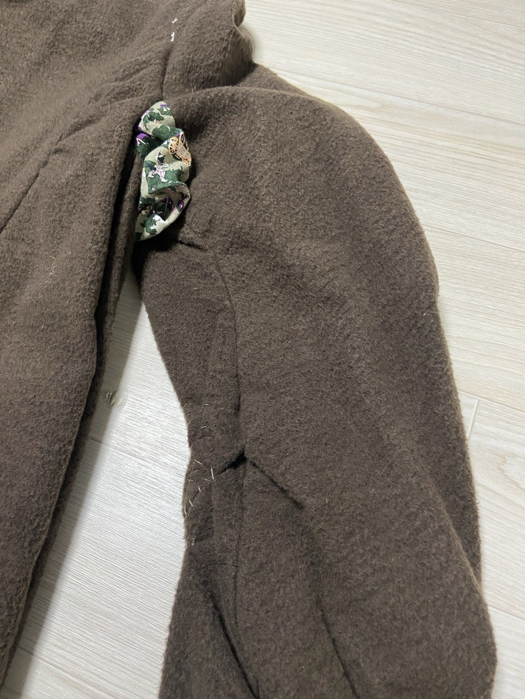 M Undercover aw04 BUT BEAUTIFUL Finale hand sewn coat