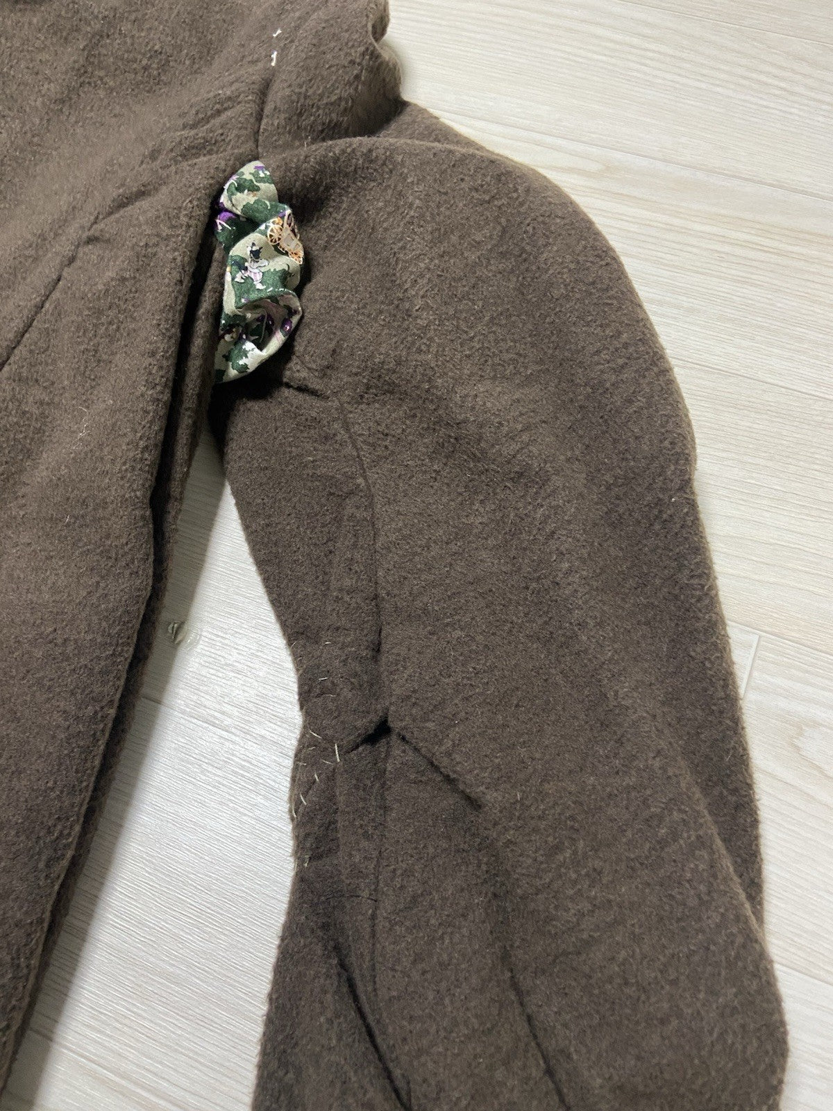 M Undercover aw04 BUT BEAUTIFUL Finale hand sewn coat