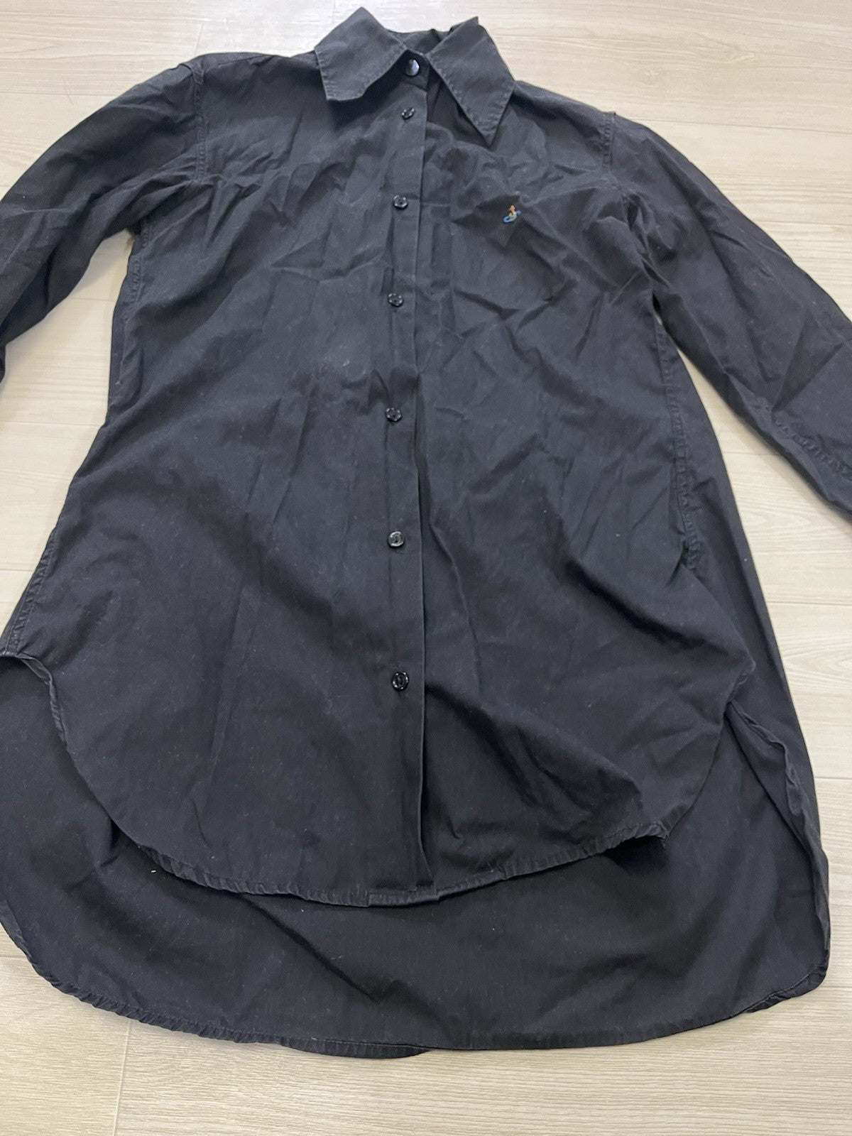8 Vivienne Westwood Vintage embroidery gold label shirt blouse