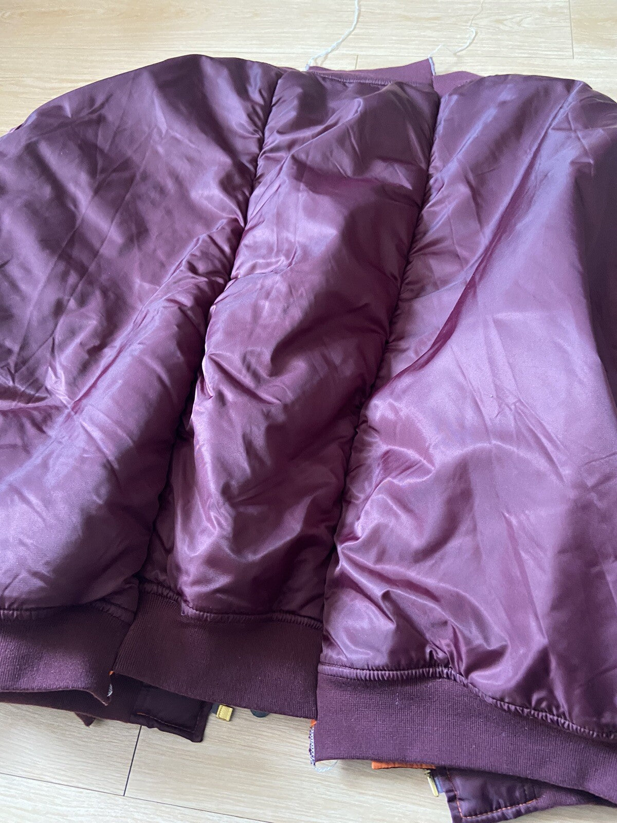 Vetements AW16 reworked oversized bomber jacket OG
