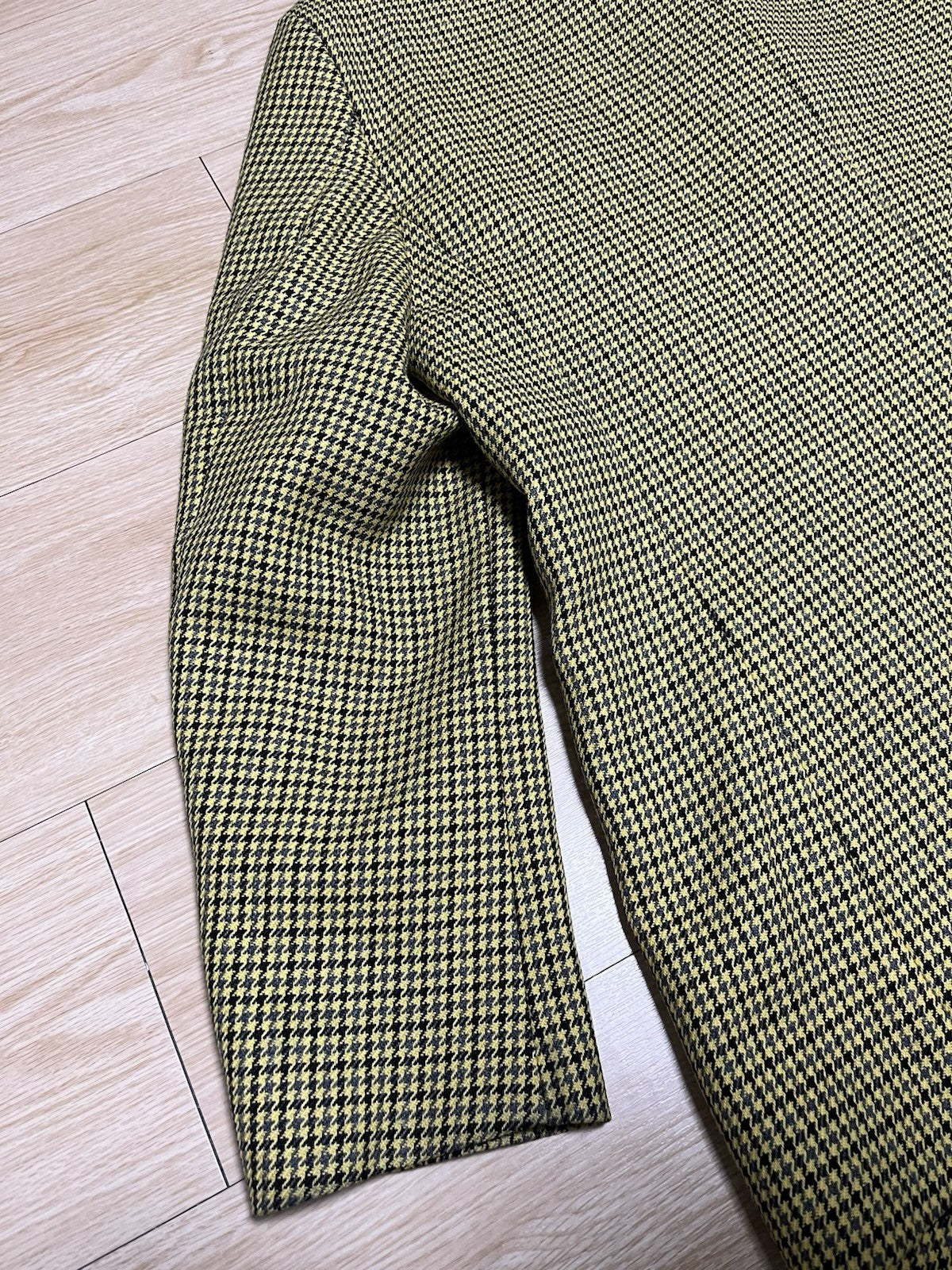48 Raf simons Big fit daddy fit oversized houndstooth blazer jacket