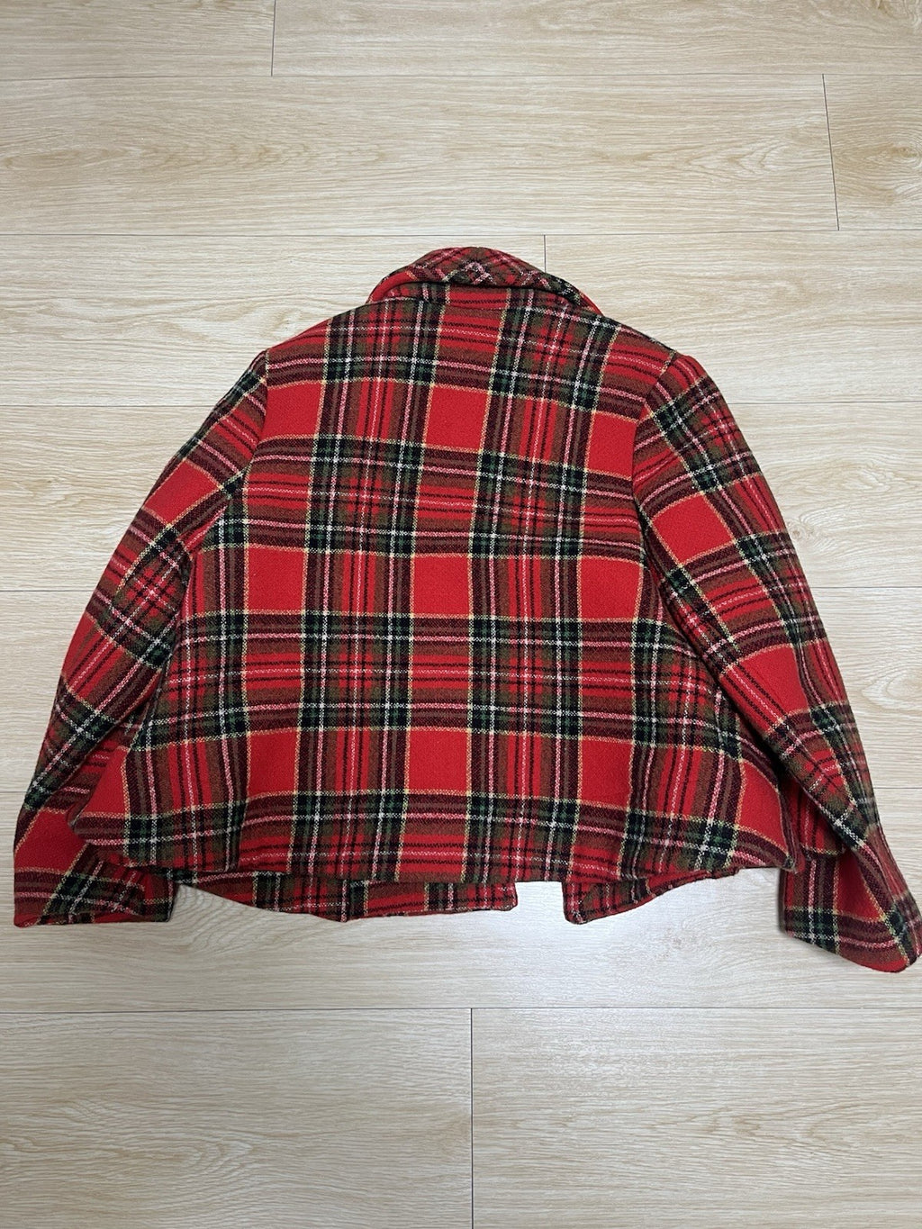 38 Vivienne westwood milan vintage 90s 80s red Tartan wool jacket