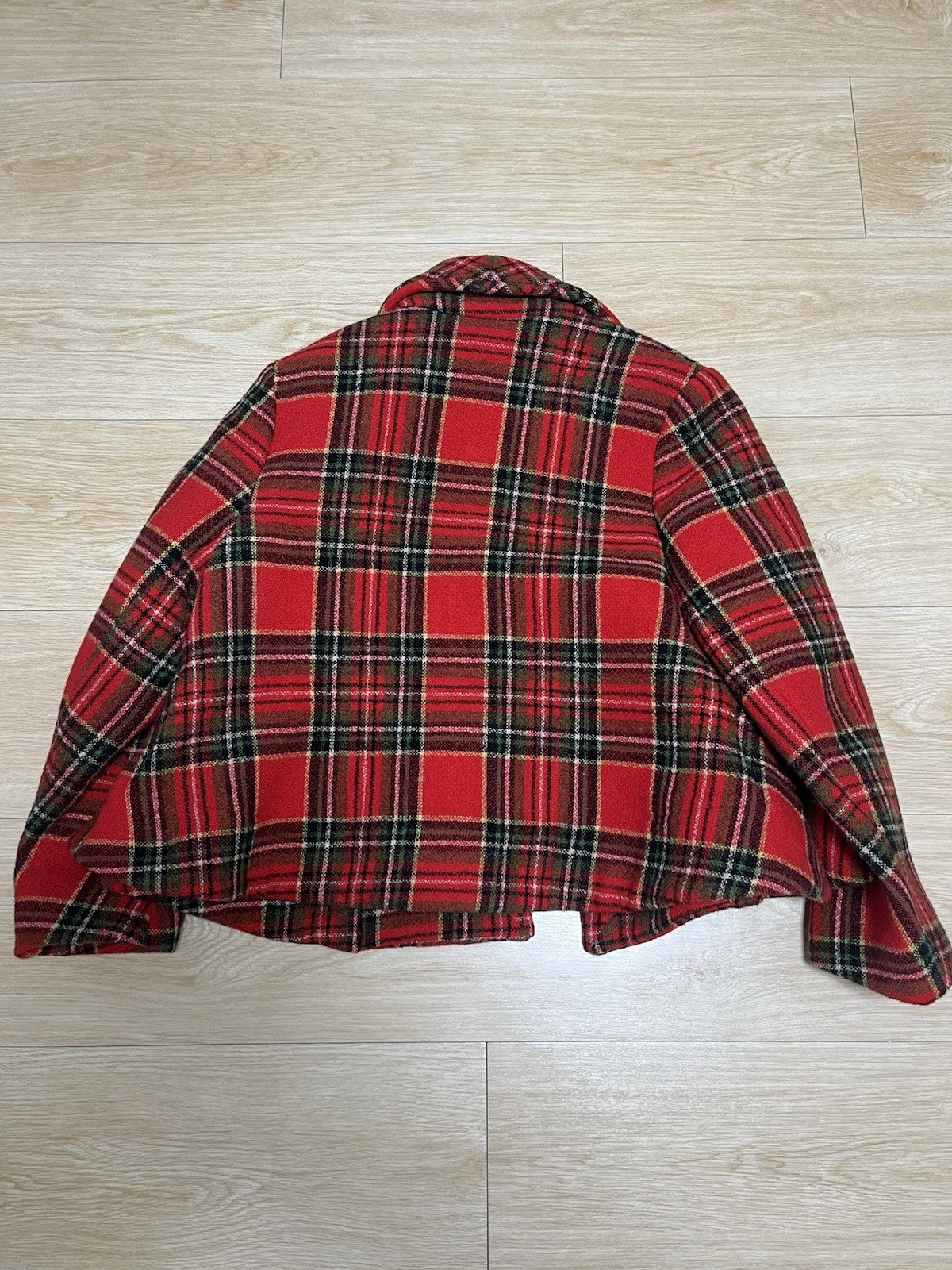 38 Vivienne westwood milan vintage 90s 80s red Tartan wool jacket