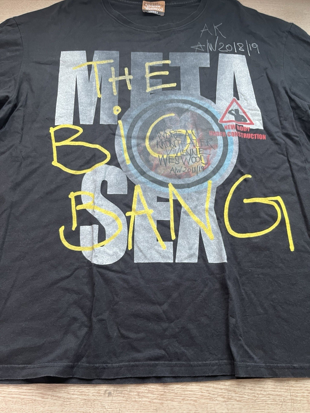OS Vivienne Westwood gold label the big bang over t shirt