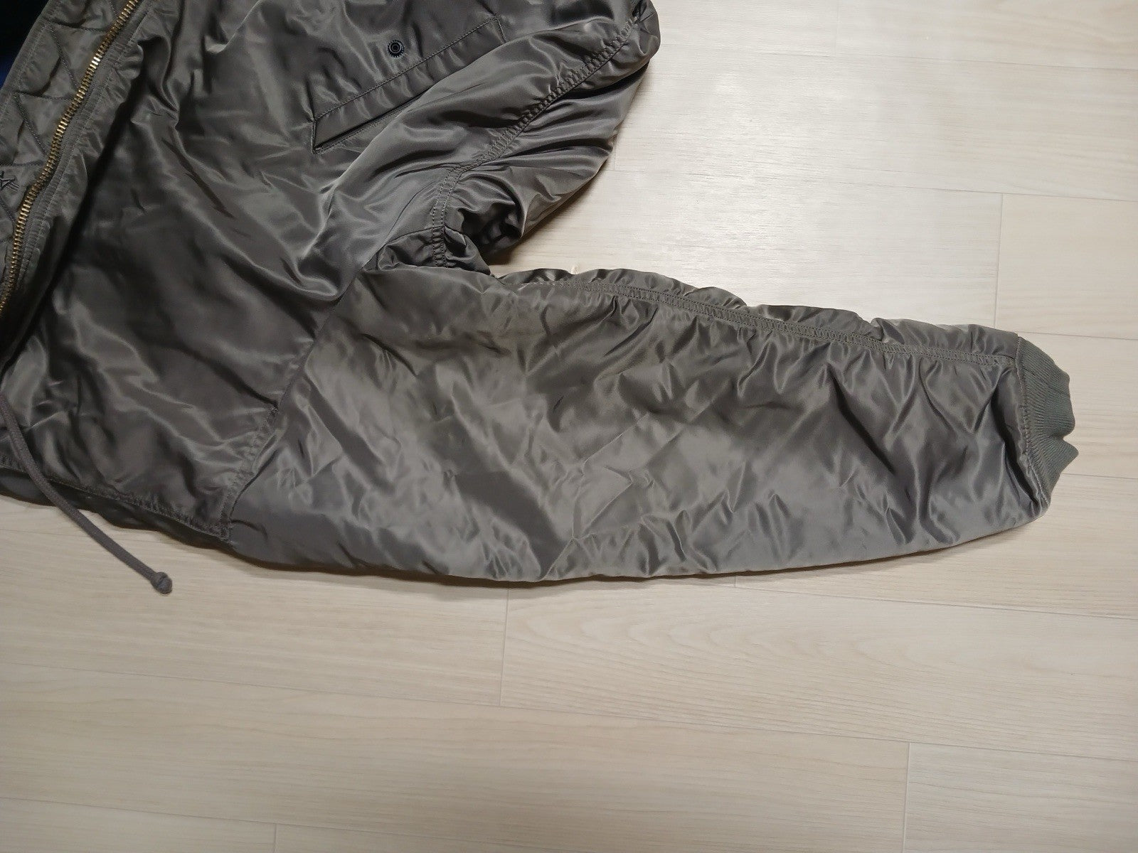 S Vetements alpha ss17 reversible oversized bomber jacket