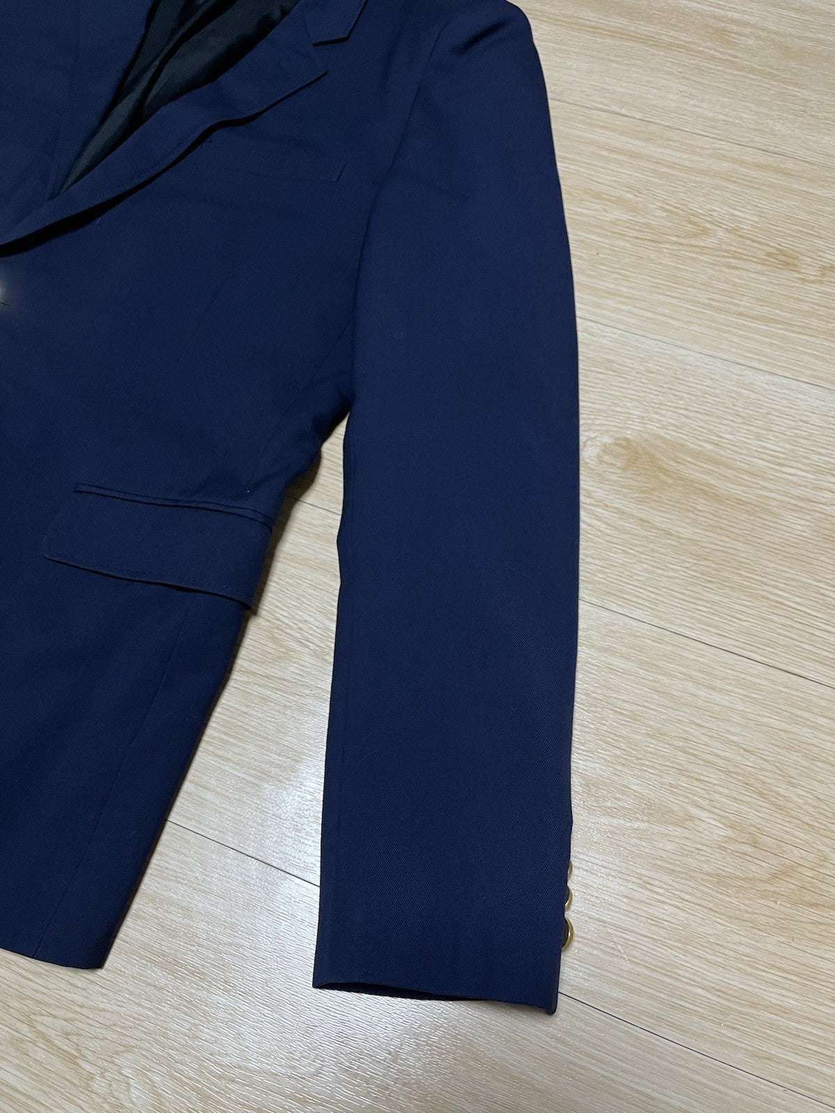 56 Saint Laurent ss14 gold button blazer suit jacket