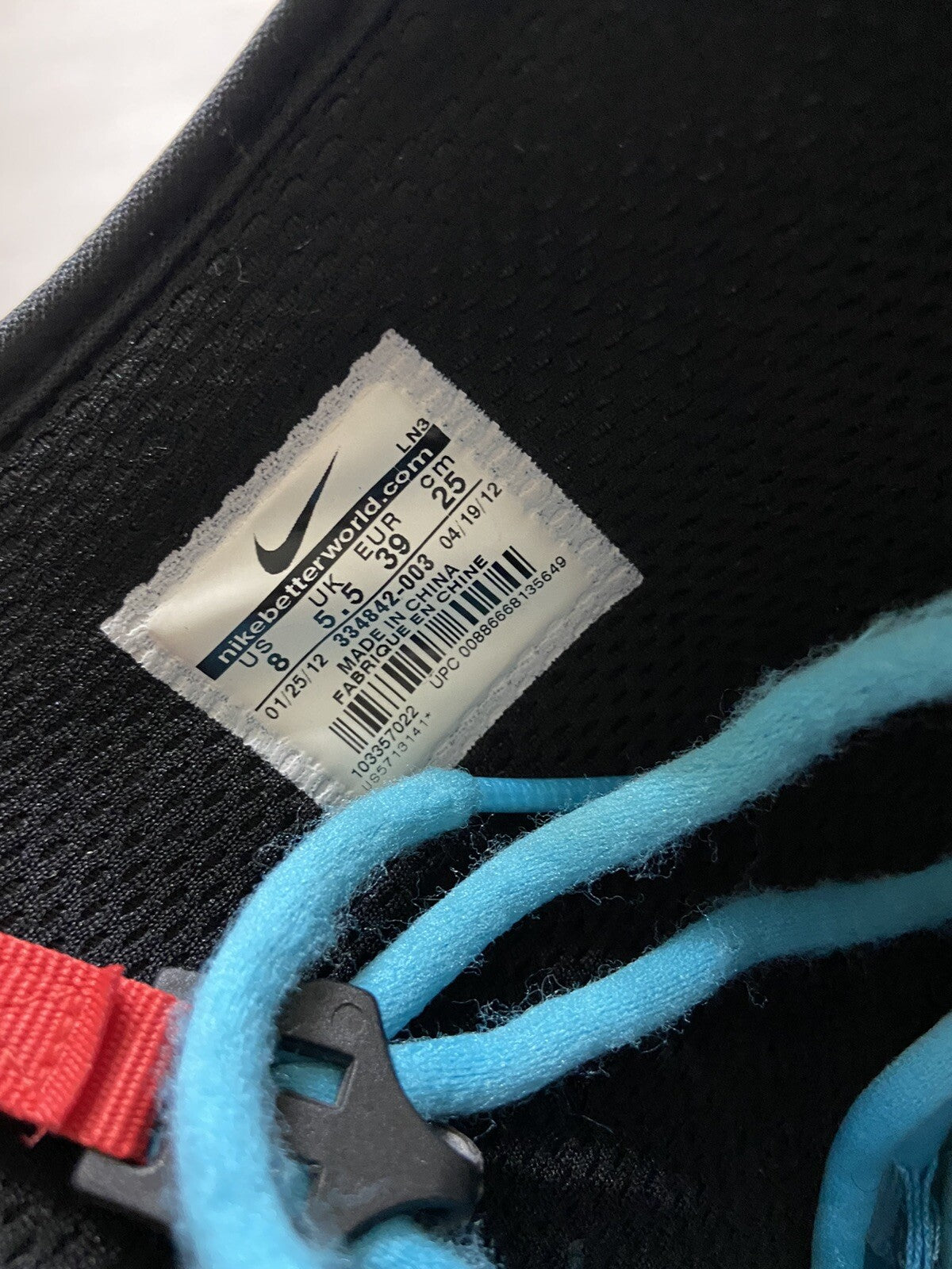 39 Nike Zoom Force All Black Ski snowboard Boots